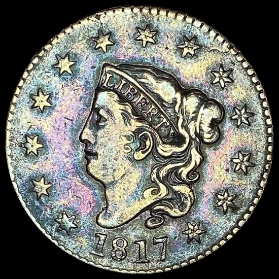 1817 Coronet Head Large Cent CLOSELY UNCIRCULATED