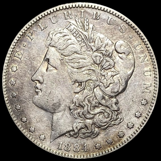 1884-S Silver Morgan Dollar LIGHTLY CIRCULATED