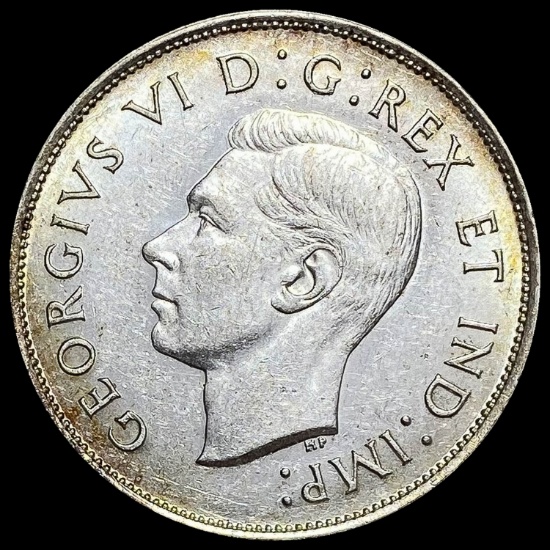 1941 Canada Silver 50 Cents GEM BU