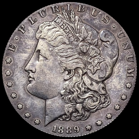 1889-S Silver Morgan Dollar CLOSELY UNCIRCULATED