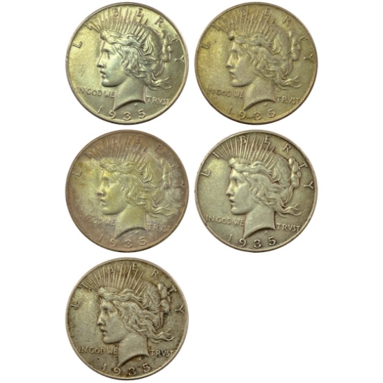 [5]1935 Silver Peace Dollar