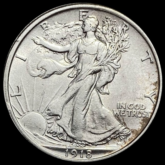 1918 Walking Liberty Half Dollar UNCIRCULATED
