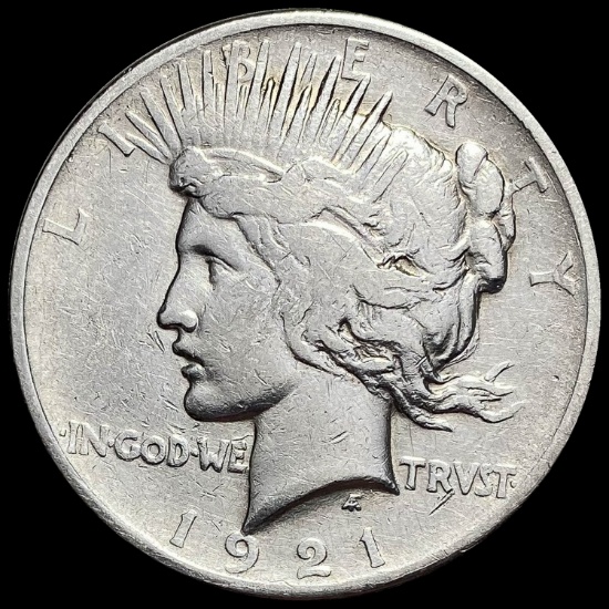 1921 Silver Peace Dollar LIGHTLY CIRCULATED