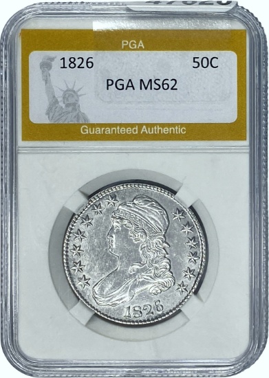 1826 50C PGA MS62
