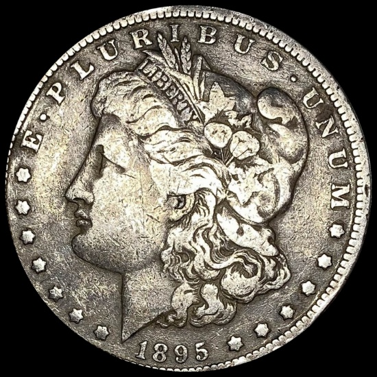 1895-O Morgan Silver Dollar LIGHTLY CIRCULATED
