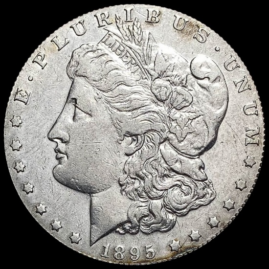 1895-O Morgan Silver Dollar NEARLY UNCIRCULATED