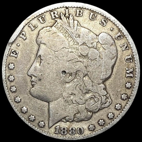 1880-CC Morgan Silver Dollar NICELY CIRCULATED