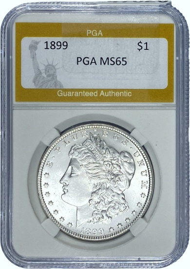 1899 Morgan Dollar PGA MS65