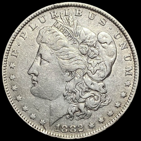 1882-O Morgan Silver Dollar CLOSELY UNCIRCULATED