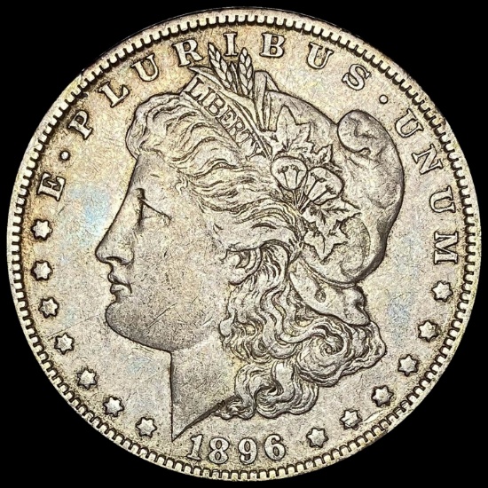 1896-O Silver Morgan Dollar NEARLY UNCIRCULATED