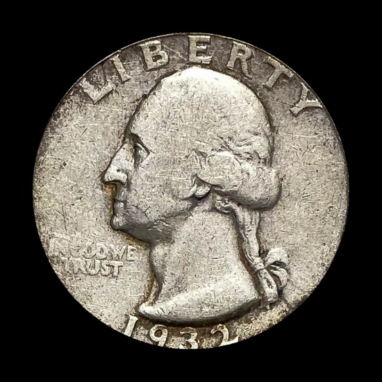 1932-S Silver Washington Quarter LIGHTLY CIRCULATED