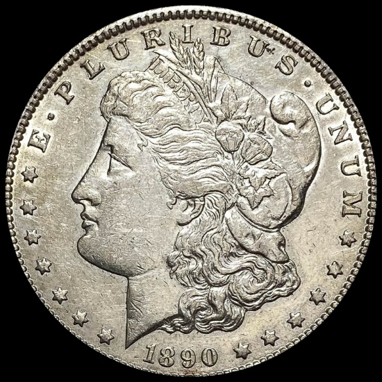 1890-CC Silver Morgan Dollar CLOSELY UNCIRCULATED
