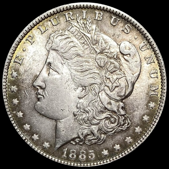 1885-O Silver Morgan Dollar GEM BU