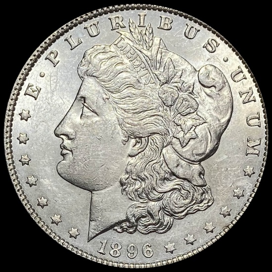 1896 Silver Morgan Dollar GEM BU
