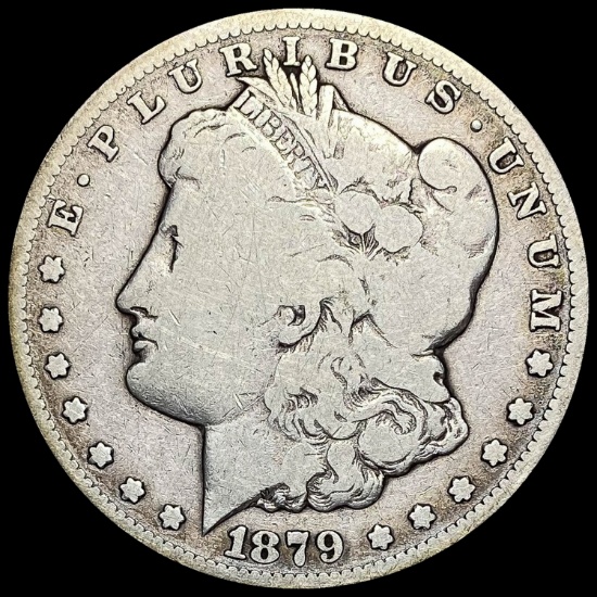 1879-CC Silver Morgan Dollar NICELY CIRCULATED