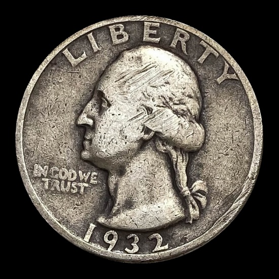 1932-D Silver Washington Quarter LIGHTLY CIRCULATED