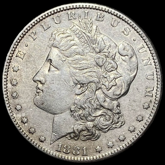 1881-S Silver Morgan Dollar CLOSELY UNCIRCULATED