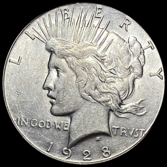 1928-S Silver Peace Dollar UNCIRCULATED