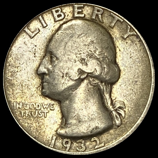 1932-S Silver Washington Quarter NICELY CIRCULATED
