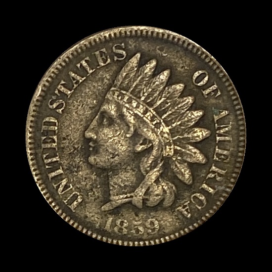 1859 Indian Head Cent LIGHTLY CIRCULATED