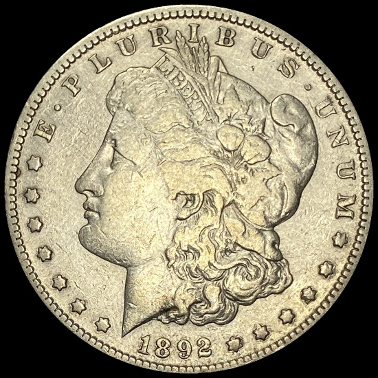 1892-S Silver Morgan Dollar LIGHTLY CIRCULATED