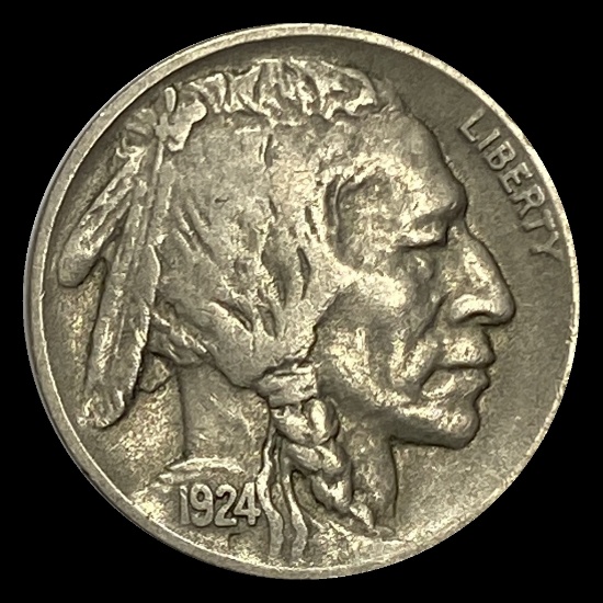 1924-D Buffalo Nickel CLOSELY UNCIRCULATED