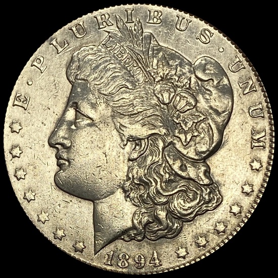1894-O Morgan Silver Dollar CLOSELY UNCIRCULATED