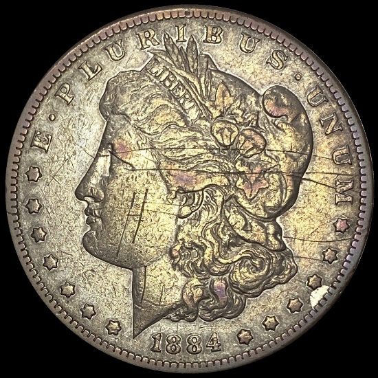 1884-S Silver Morgan Dollar HIGH GRADE