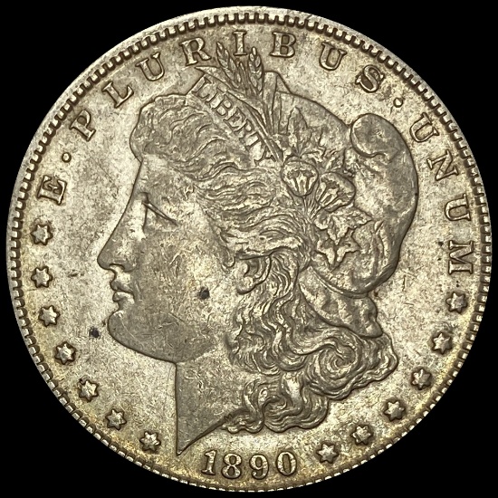 1890-S Silver Morgan Dollar CLOSELY UNCIRCULATED