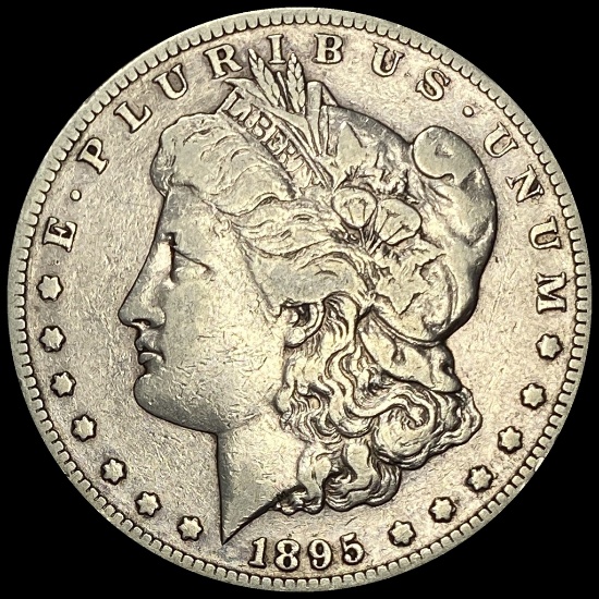 1895-S Silver Morgan Dollar NEARLY UNCIRCULATED