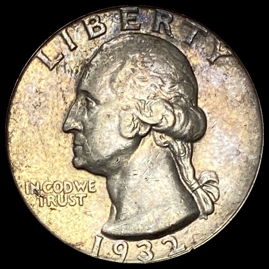 1932-S Silver Washington Quarter CLOSELY UNCIRCULATED