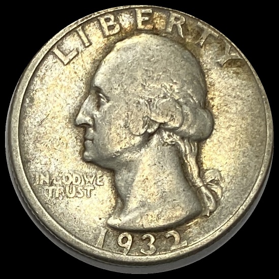 1932-D Silver Washington Quarter CLOSELY UNCIRCULATED