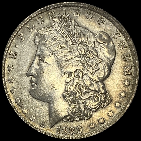 1889-S Silver Morgan Dollar CLOSELY UNCIRCULATED