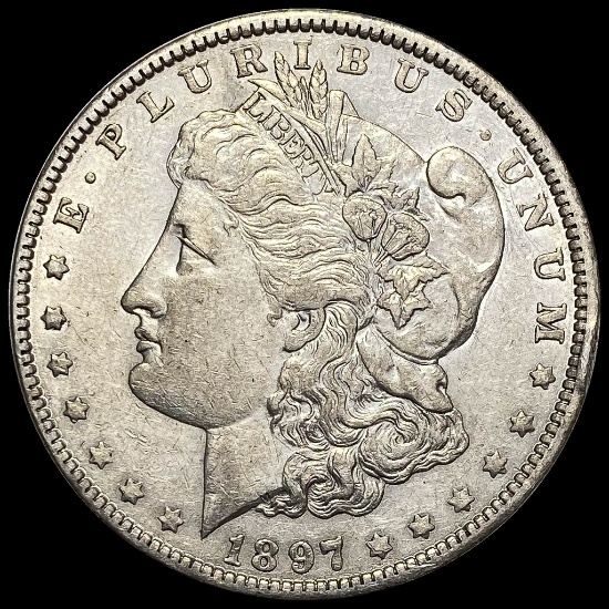 1897-O Morgan Silver Dollar CLOSELY UNCIRCULATED