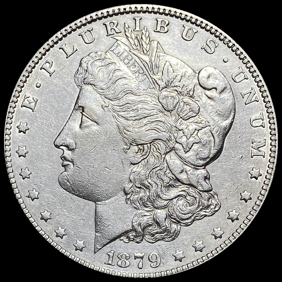 1879-S Silver Morgan Dollar CLOSELY UNCIRCULATED