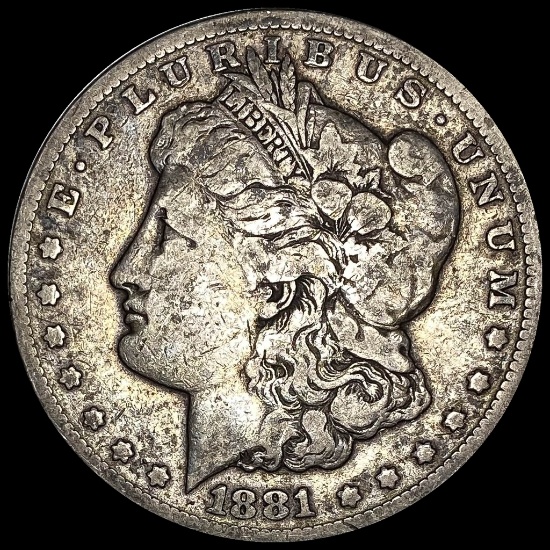 1881-CC Silver Morgan Dollar LIGHTLY CIRCULATED