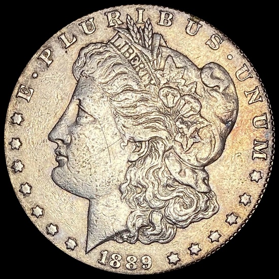 1889-O Silver Morgan Dollar NEARLY UNCIRCULATED