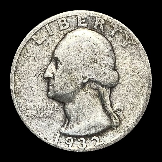 1932-D Silver Washington Quarter LIGHTLY CIRCULATED