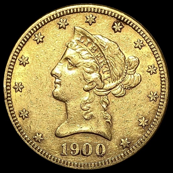 1900-S Gold $10 Liberty Head Eagle CHOICE AU