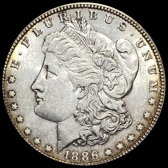 1886 Silver Morgan Dollar CHOICE BU
