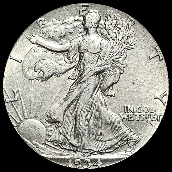 1934 Silver Walking Liberty Half Dollar UNCIRCULATED