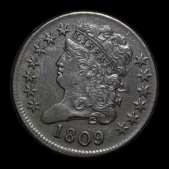 1809 Classic Head Half Cent UNCIRCULATED