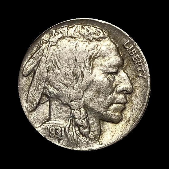 1931-S Buffalo Nickel NEARLY UNCIRCULATED