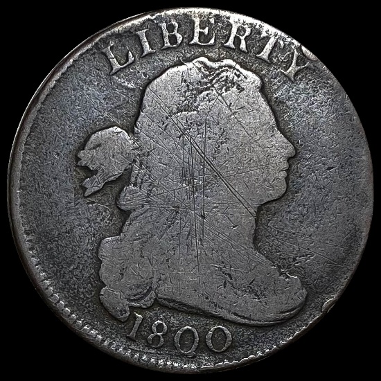 1800 Draped Bust Large Cent NICELY CIRCULATED