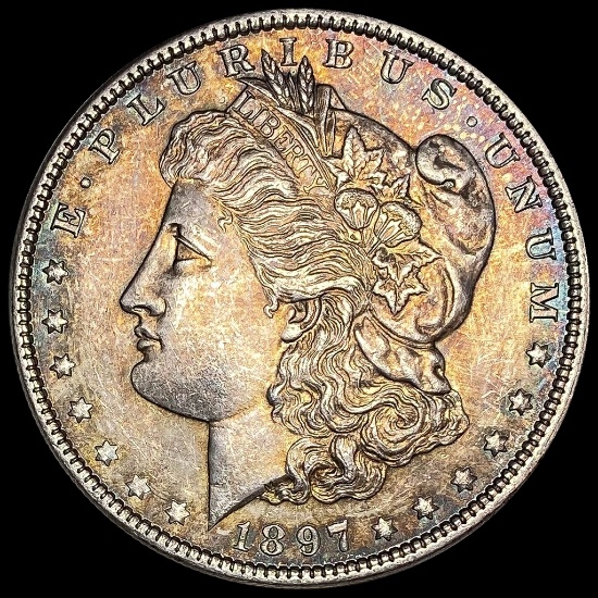 1897 Morgan Silver Dollar CHOICE BU