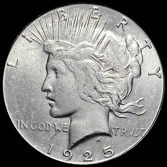 1925-S Silver Peace Dollar UNCIRCULATED