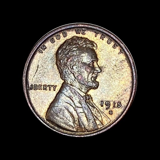 1915-D Lincoln Wheat Cent CLOSELY UNCIRCULATED
