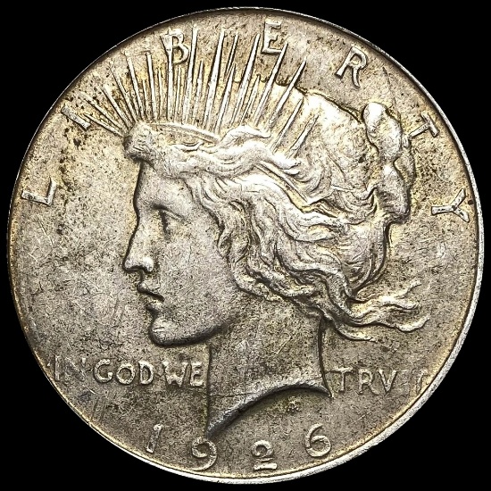 1926-D Silver Peace Dollar NEARLY UNCIRCULATED