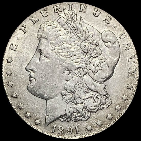 1891-O Silver Morgan Dollar CLOSELY UNCIRCULATED