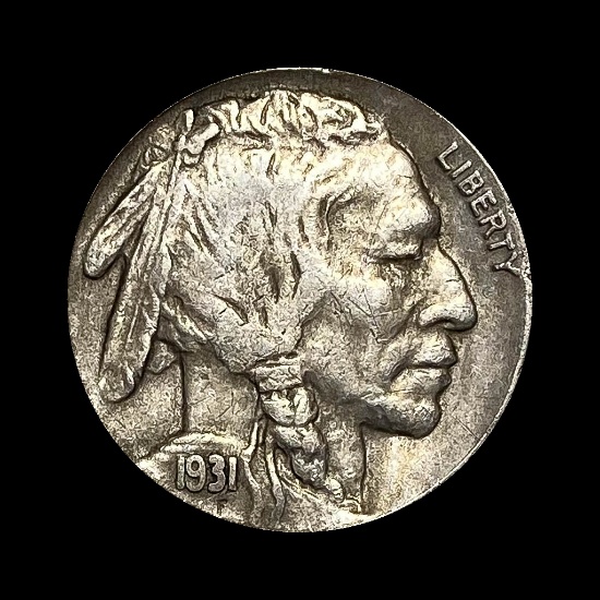 1931-S Buffalo Nickel LIGHTLY CIRCULATED